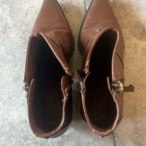 Brown western boots from Circus.